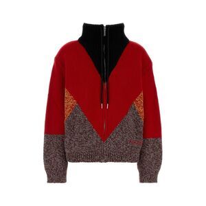 Marni Women Multicolor Wool Blend Cardigan